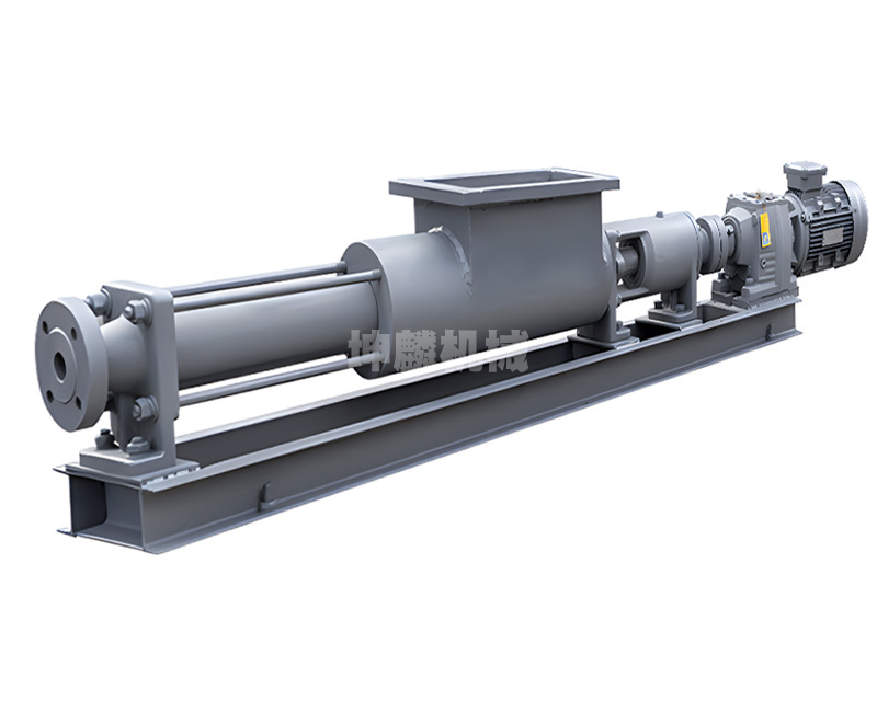 单螺杆泵_带喂料推进器
